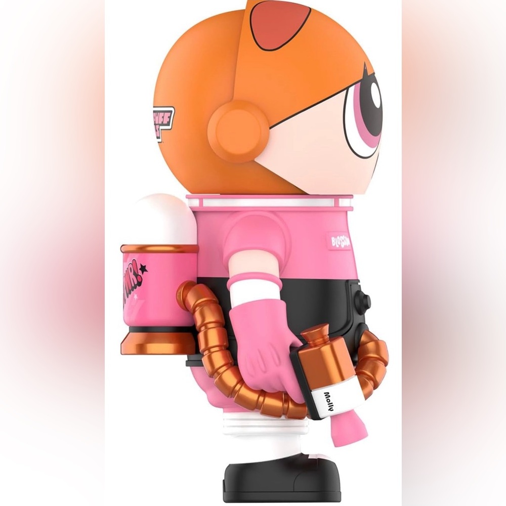 POP MART MEGA Space Molly 400% + 100% The Powerpuff Girls - Blossom - Picture 5 of 6